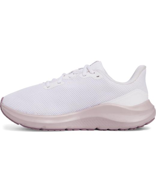 Under Armour White Pursuit 4 Running Shoes Prime