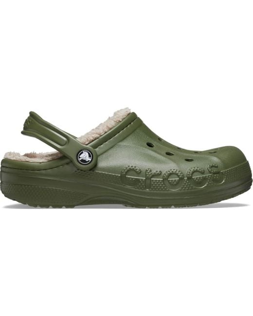Crocs Baya Lined Clog Army Green multi Size 4 Uk 5 Uk Lyst UK