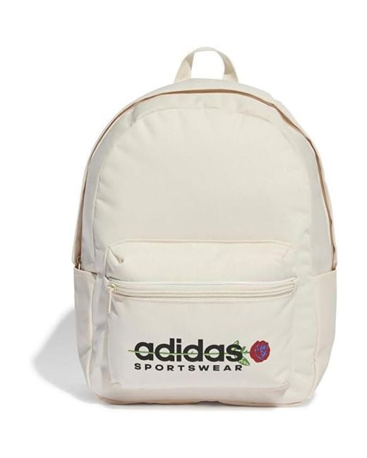 Flower Backpack adidas en coloris Neutre Lyst