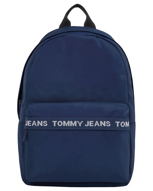 Tommy Hilfiger Blue Essential Backpack Dome Hand Luggage for men