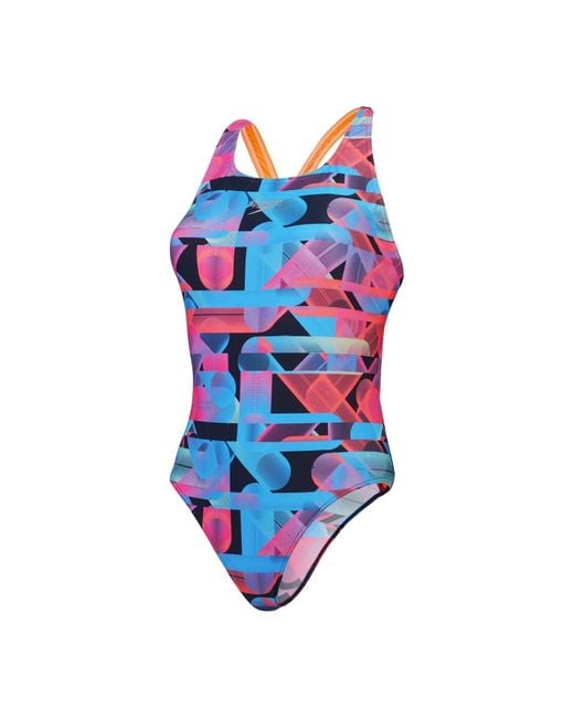 Speedo S Aodigi Pback Siren Red/blue 12