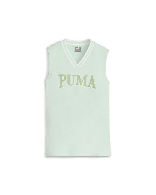 PUMA Squad Vest Tr Sweat in het Green