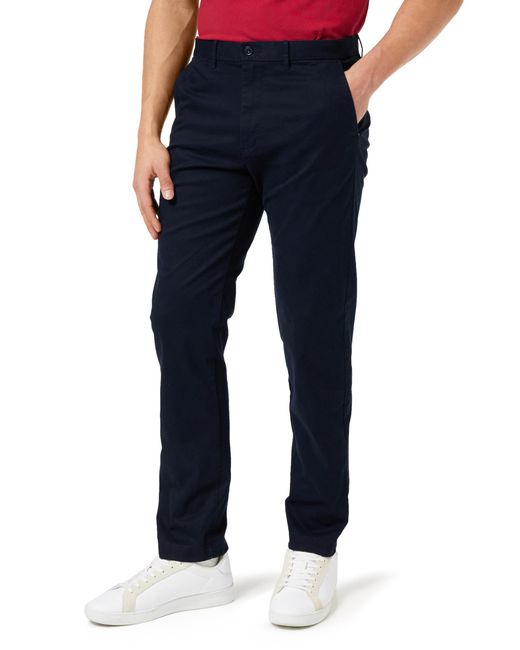 Chelsea Chino Essential Sergé Pantalon tissé Tommy Hilfiger pour homme en coloris Blue