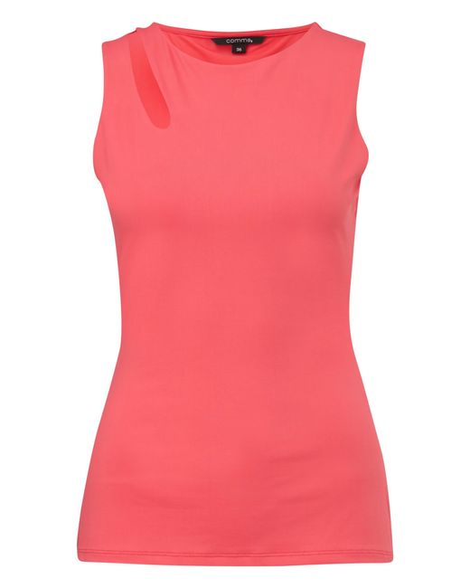 Comma, Pink Top mit Cut Outs