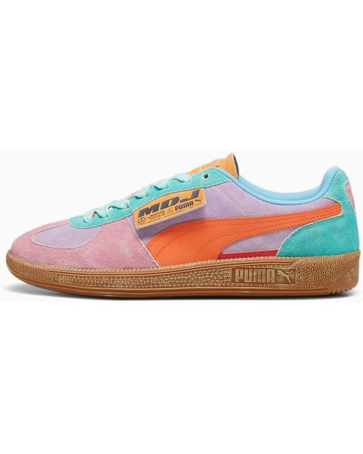 PUMA Mens Mapf1 Palermo X Mdj Lace Up Sneakers Shoes Casual - Blue, Orange, Purple, Blue, Orange, Purple, 10 for men