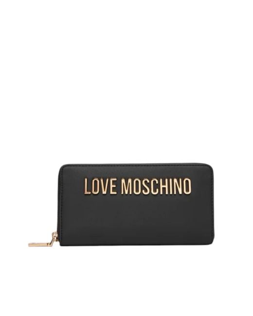 Love Moschino Black Schwarz Gold One