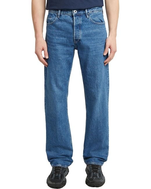 G-Star Dakota Regular Straight Jeans in het Blue voor heren