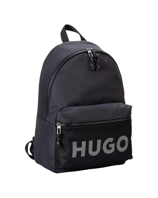 HUGO Black Hans_backpack for men