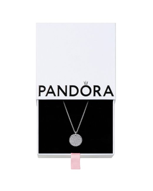 Collana a cerchio Timeless 392632C01-45 di Pandora in Black