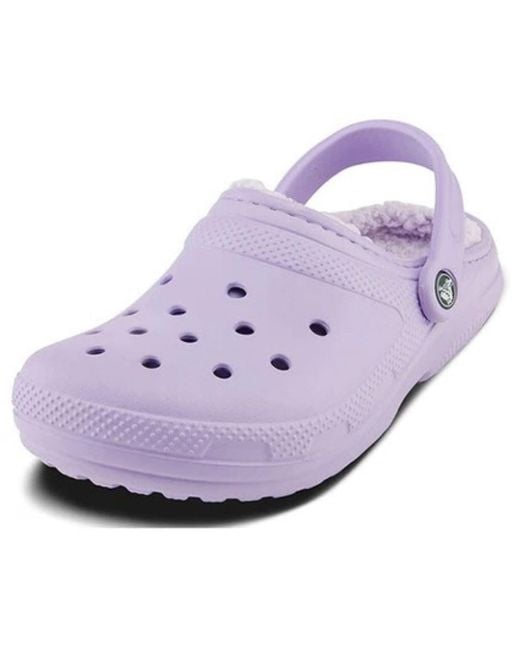Classic Lined Clog CROCSTM de color Purple