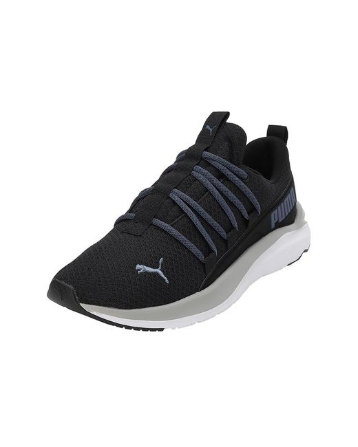 PUMA Black Softride One4all Road Running Shoe for men