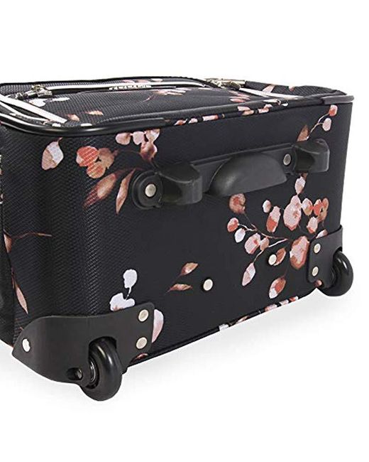 bebe floral luggage
