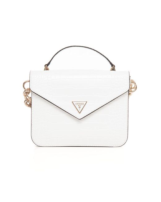 Guess White D Coral Hwcg8664200cor Retour Bag Top Handle With Flap Coral Nd Choice=p