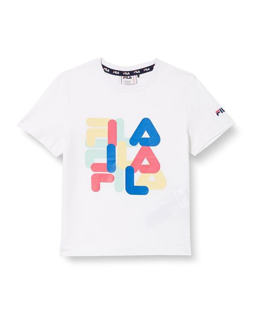 BERINOVAC Graphic T-Shirt di Fila in White