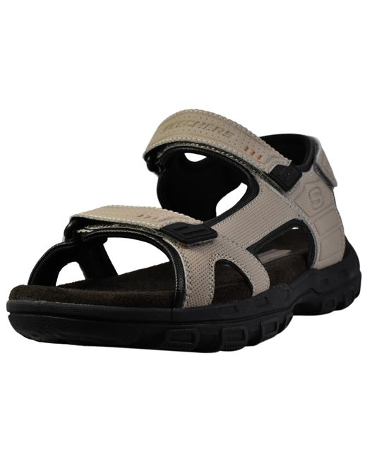 Skechers メンズ Louden Fisherman サンダル Amazon | Skechers USA Men's Louden Fisherman Sandal, Brown, 8 M US
