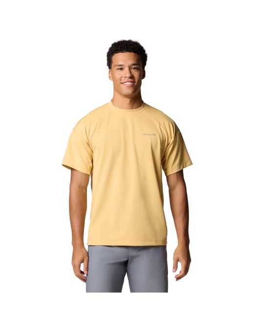 Columbia Multicolor Granite Point Knit Short Sleeve Crew for men