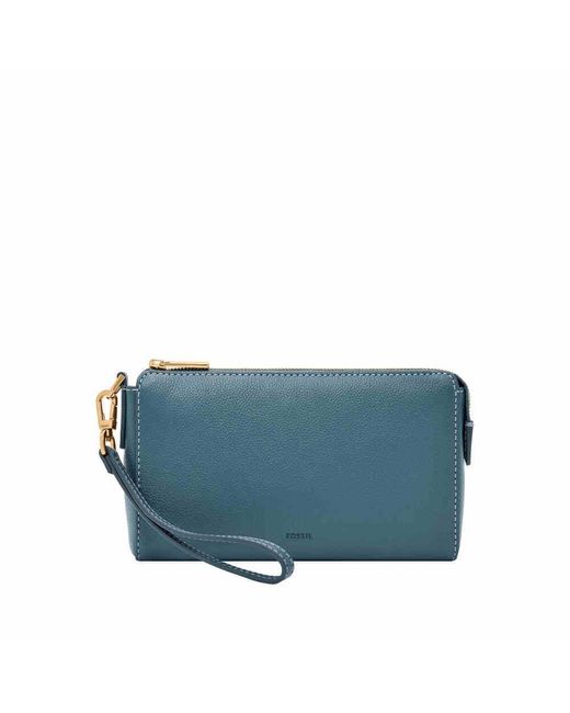 Fossil Blue Gift Accessory-travel Wallet
