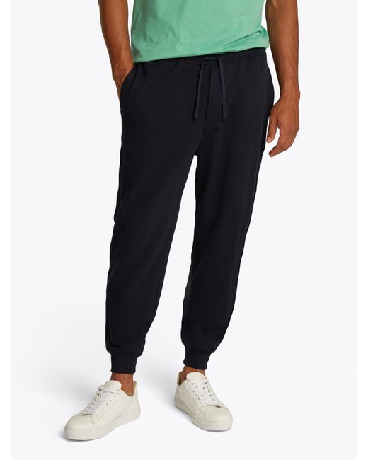 Tommy Hilfiger Global Strepe Sweatpants Mw0mw38696 Joggingbroek in het Black voor heren