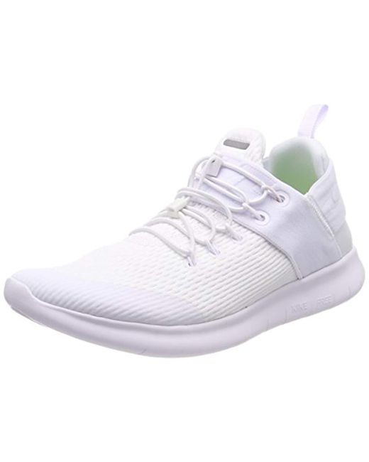 Nike Free Rn Cmtr 2017 Running Shoes in White for Men | Lyst UK
