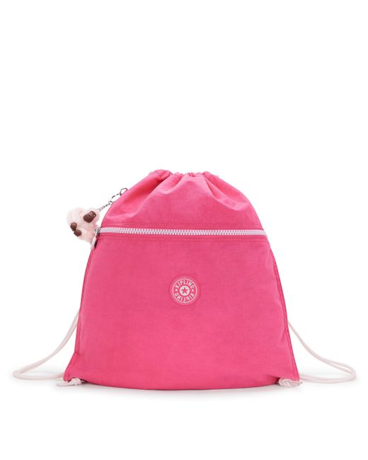 Kipling Pink Backpack Supertaboo Happy C Medium