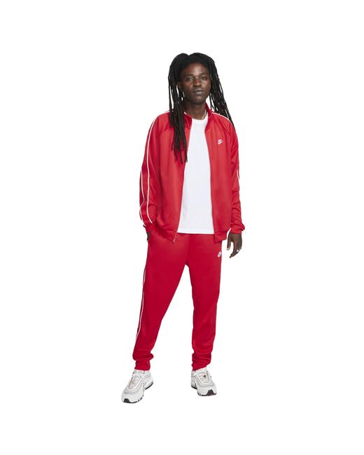 Veste d'entrainement Sportswear Club s Nike pour homme en coloris Red