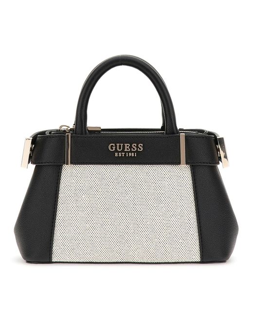 Guess Anadela Mini Satchel in Black Lyst UK - Technical View
