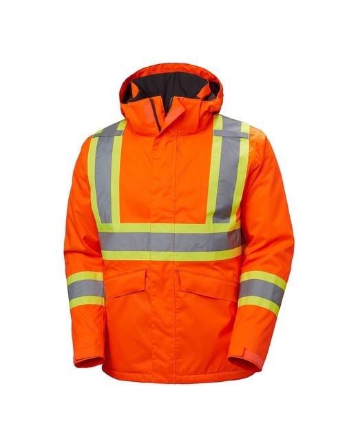 Helly Hansen Orange Helly-hansen Workwear Alta Winter Jacket Csa for men