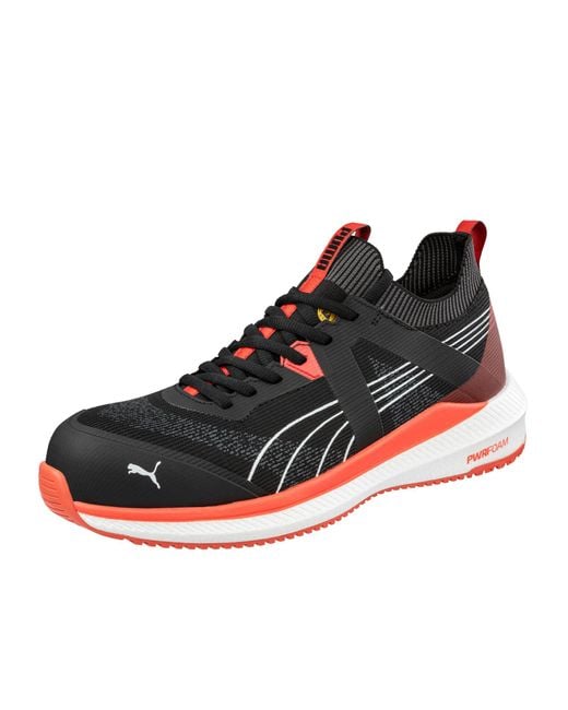 Schuh Puma Sicherheitsschuhe Amazon PUMA Safety Turbo Black RED