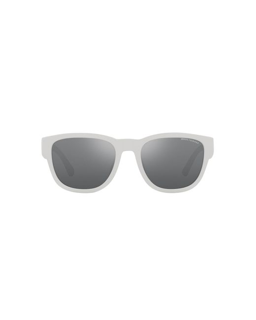 Emporio Armani A|X ARMANI EXCHANGE Ax4115su Universal Fit Square Sonnenbrille in Black für Herren
