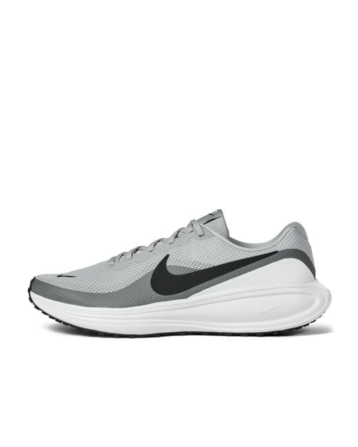 Nike Revolution 8 LT Smoke Grey/Black-Smoke Grey-White 41 EU in Gray für Herren