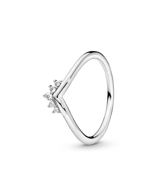 Sterling silver cubic on sale zirconia ring pandora