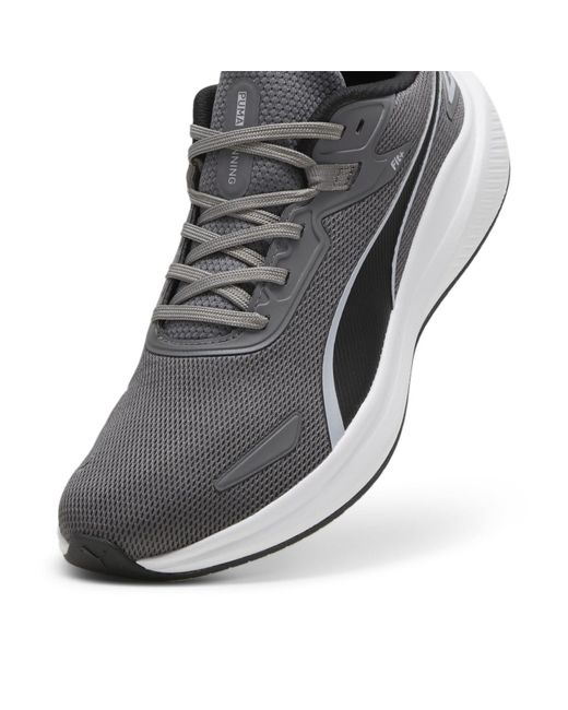 PUMA Gray Adults Skyrocket Lite Road Running Shoes
