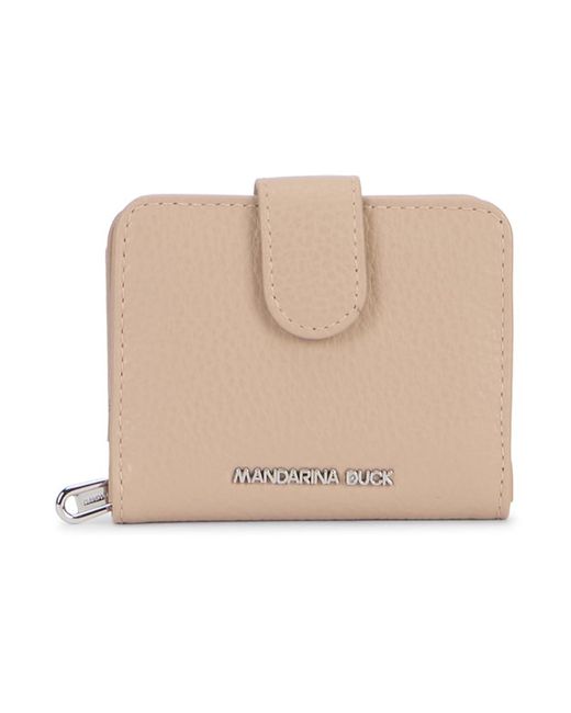 Mellow Metal Wallet di Mandarina Duck in Natural