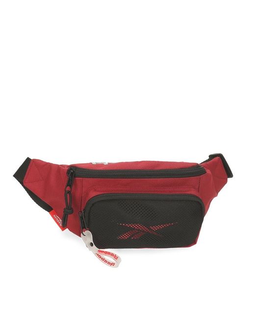 Reebok Red Portland Waist Bag Black 35 X 13 X 5 Cm Polyester for men