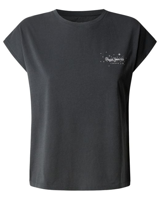 Lorena Camiseta Pepe Jeans de color Black