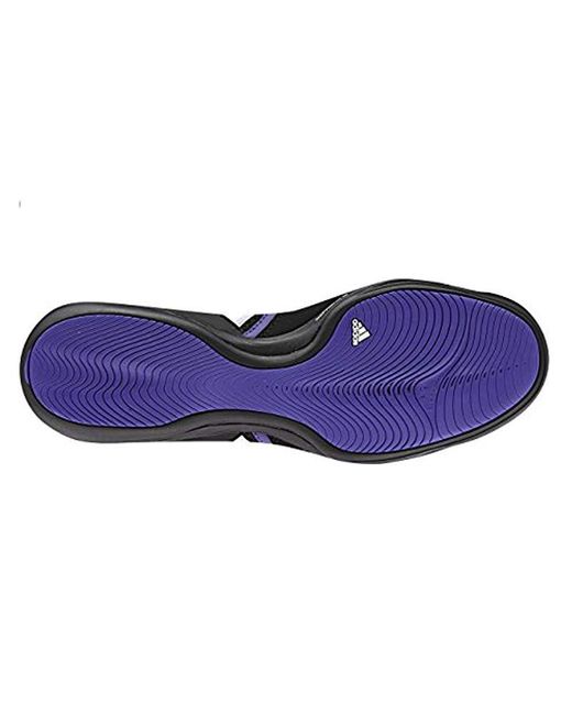 adidas Lace Boxfit 3 S Boxing Trainer Shoe Black/ Purple/ White for Men |  Lyst UK