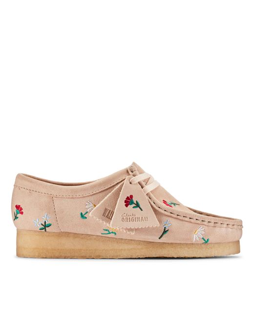 Wallabee di Clarks in Pink
