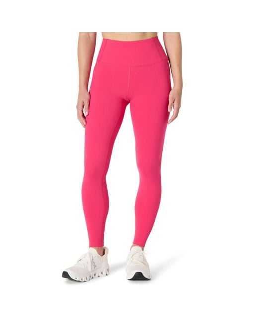 Amazon Essentials Pink Power Sculpt Leggings mit hohem Bund in voller Länge