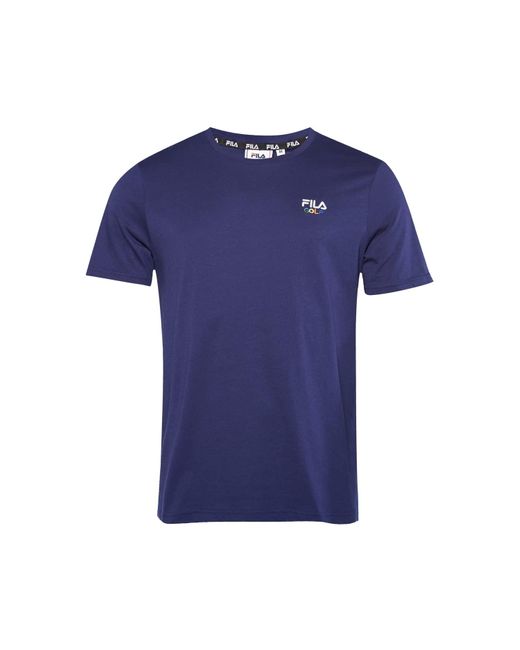 Binzen Regular Graphic T-Shirt di Fila in Blue da Uomo