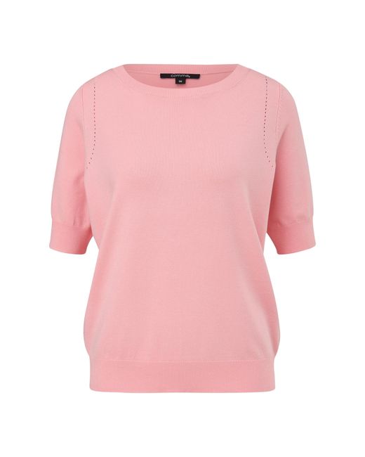 Comma, Pink Pullover Kurzarm