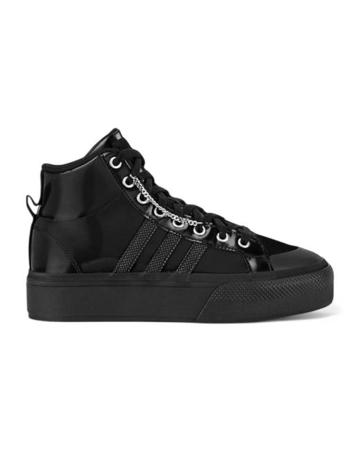 Adidas Black Bravada 2.0 Mid Platform Skateschuh