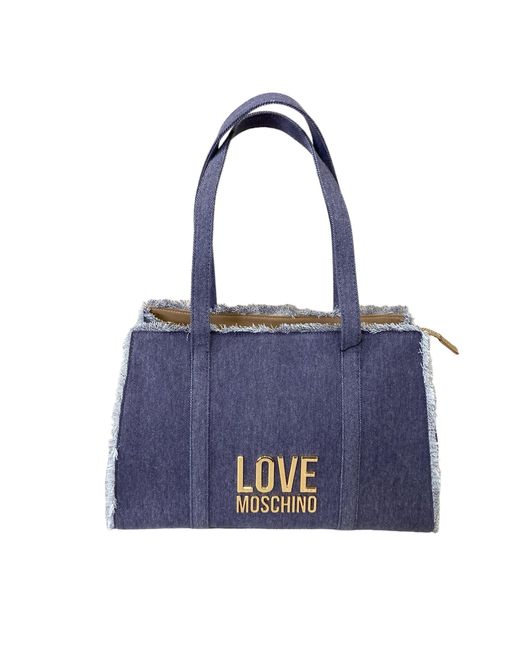 Love Moschino Blue Jc4320pp0i Shoulder Bag