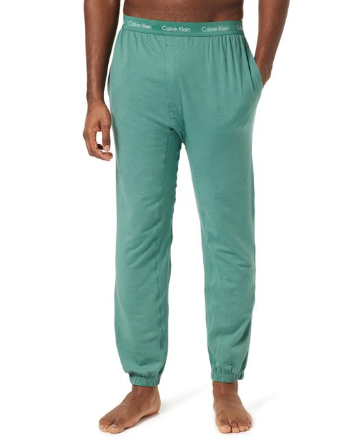 Pantalon de Pyjama Jogger Long Calvin Klein pour homme en coloris Green