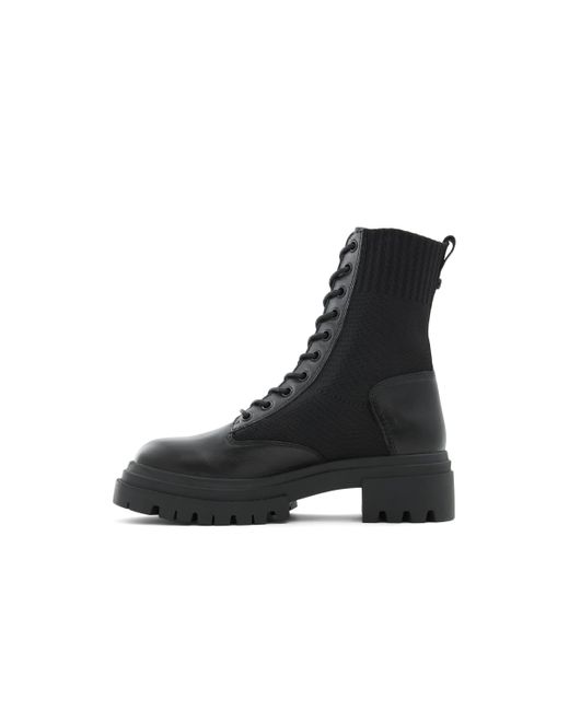 aldo black and gold boots