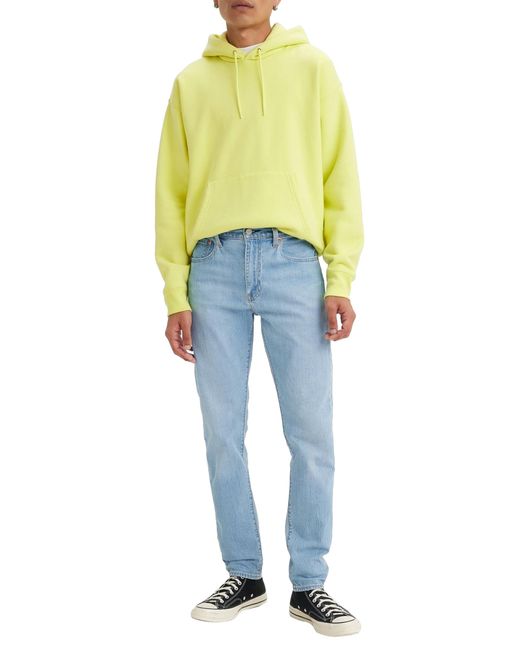 Levi's Yellow 512 Slim Taper Jeans for men