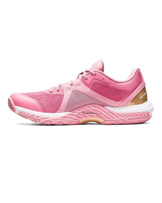 Asics Pink Netburner Shield Ff Women's Court Shoes - Ss23