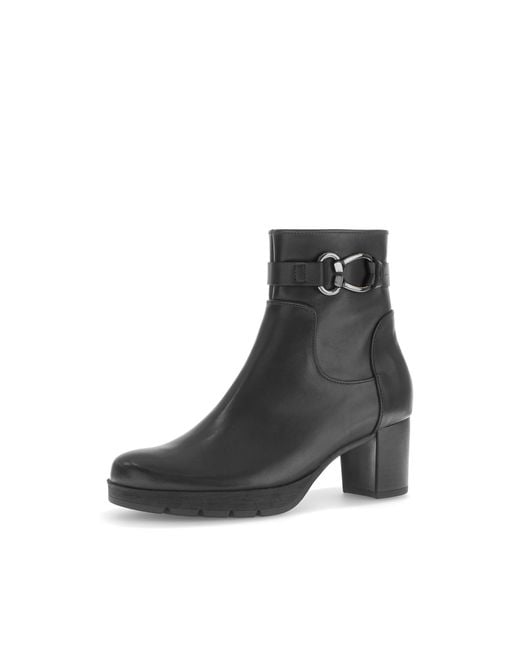 Gabor Black Chelsea Boots