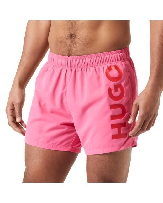 HUGO Pink Abas Swimming Shorts Xl for men