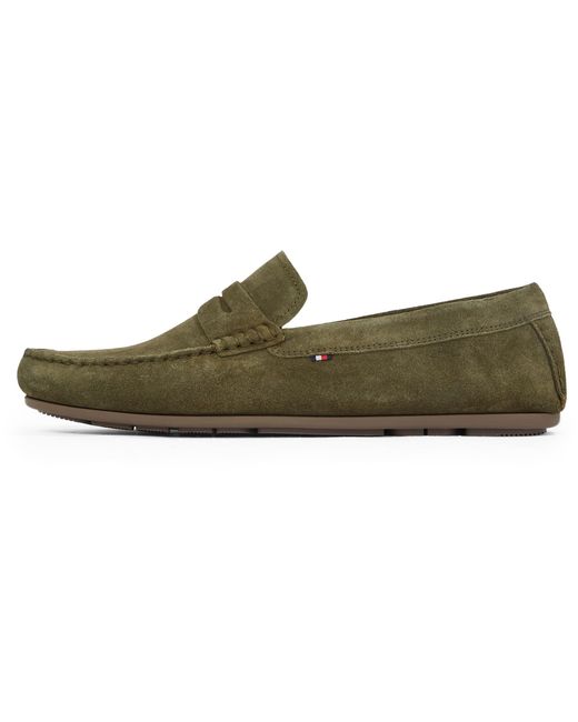 Mocassins en Daim Tommy Hilfiger pour homme en coloris Black