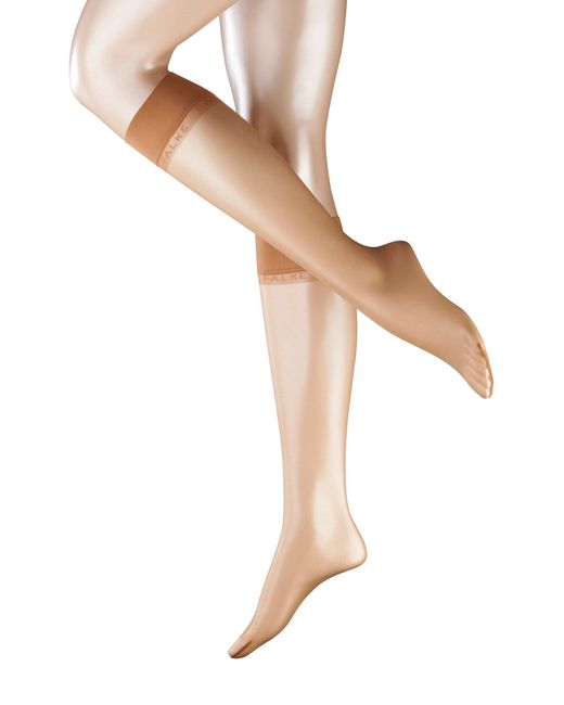 Falke White Shelina 12 Knee Socks Pack Of 6 - - One Size